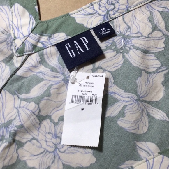 NWT Gap Sleeveless Cotton Maxi Dress - Picture 6 of 8